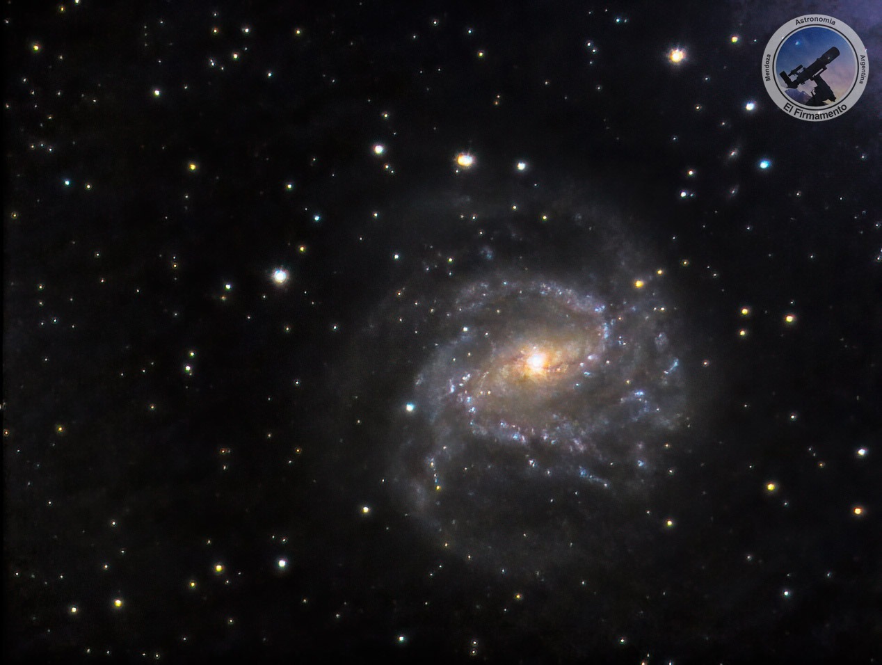 Galaxia Messier 83, Constelación de la Hydra. Walter Garcia